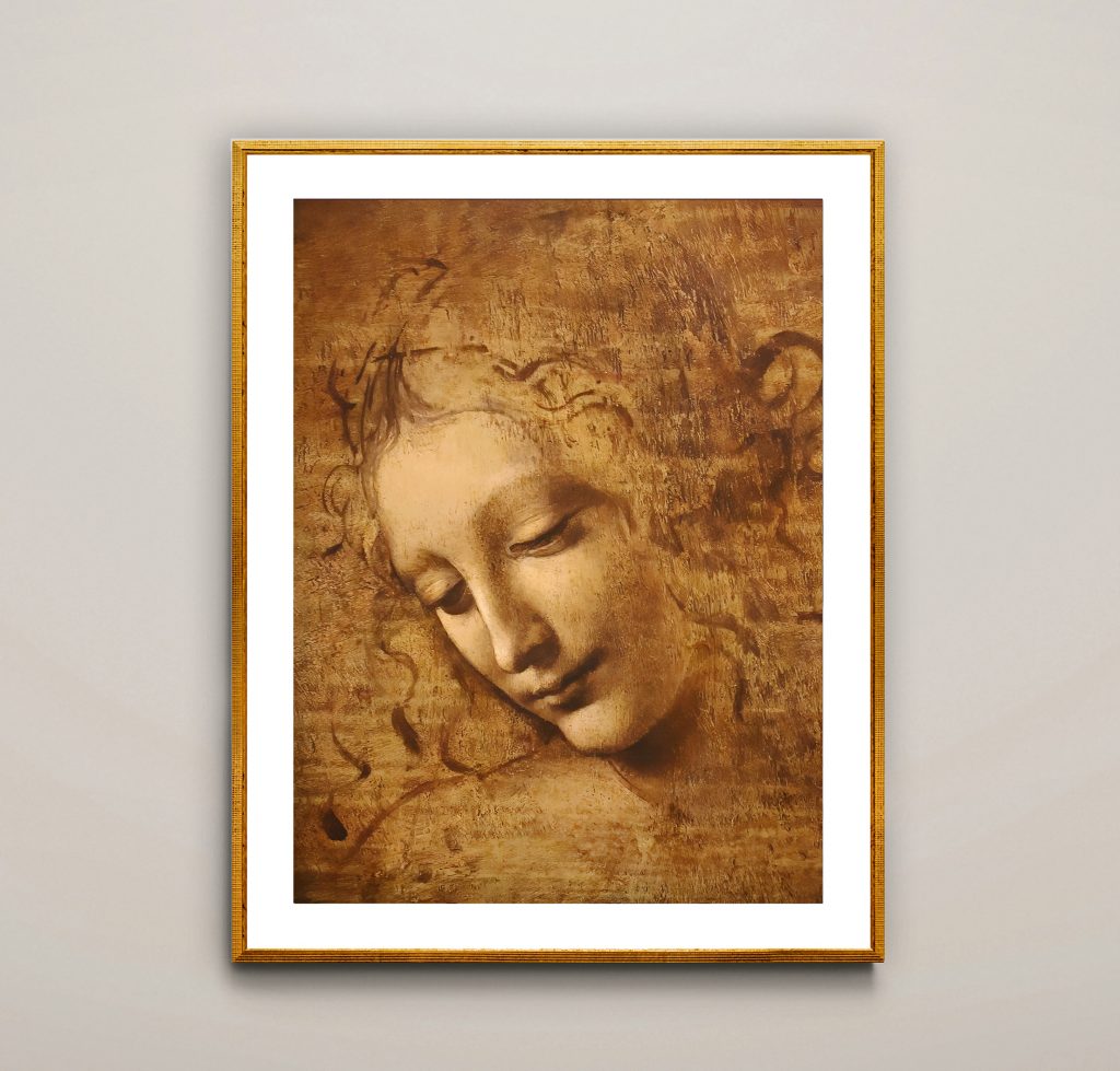 Female Head (La Scapigliata) By Leonardo Da Vinci Fine Art Print - Arty ...