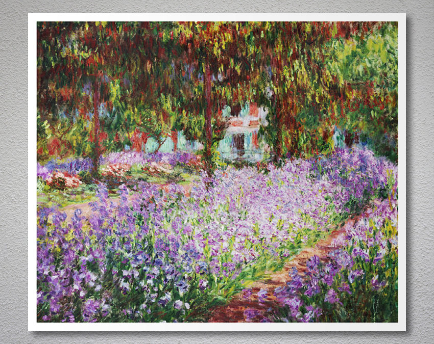 The Artist's Garden at Giverny, 1900 by Claude