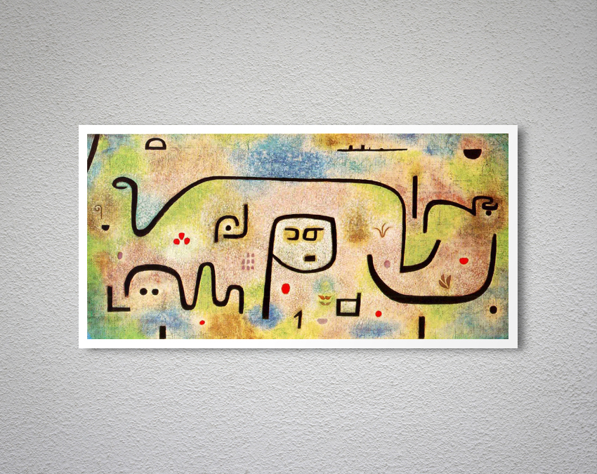 Insula Dulcamara by Paul Klee Fine Art Print Arty Posters